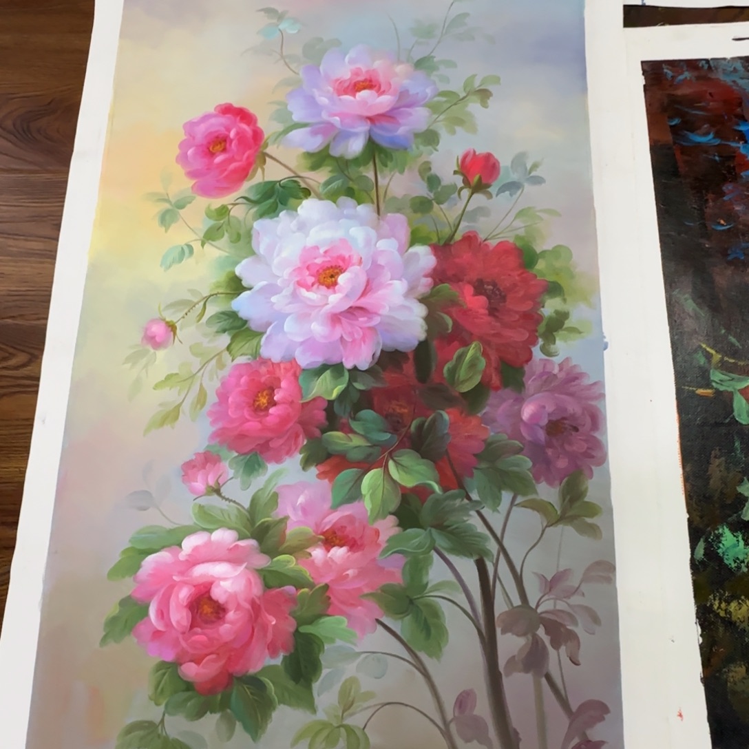 油画加油加油努力加油加油