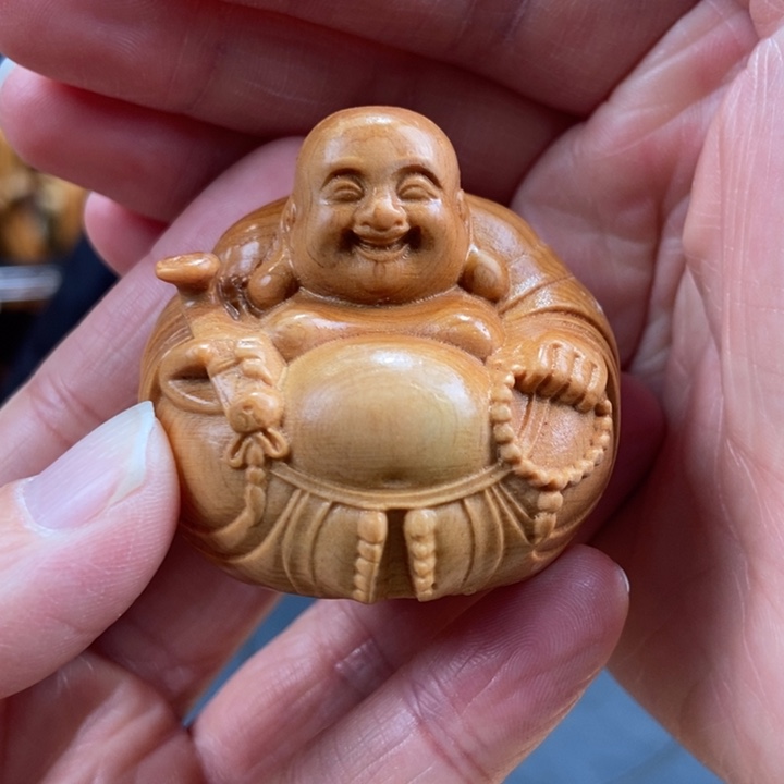 柏木（崖柏）手把件