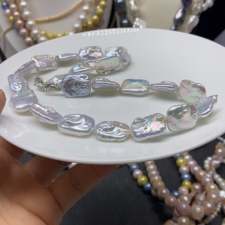 颈饰未镶嵌淡水珍珠