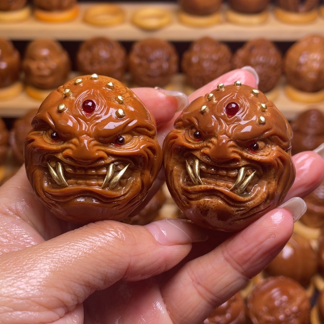 橄榄核把件大***德巴西大橄榄