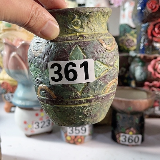 红陶多肉植物花盆