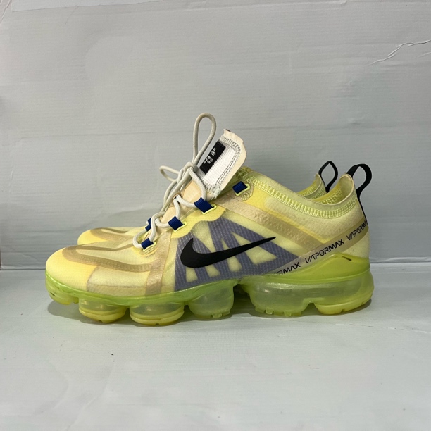43码 耐克 低帮 全掌气垫 跑步鞋 灰黄 Nike VaporMax