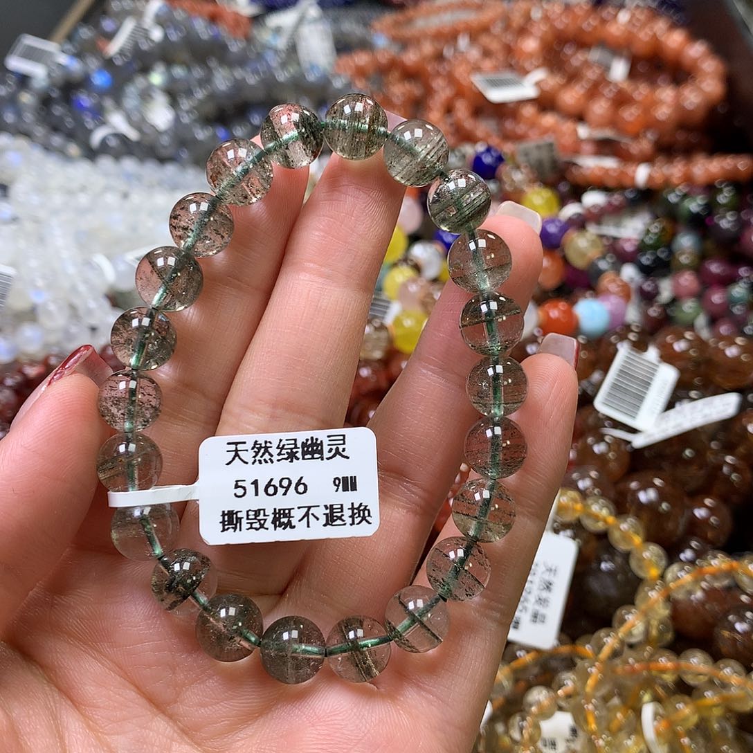 水晶手链未镶嵌，