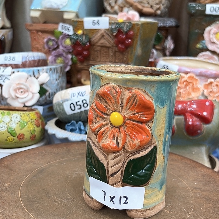 红陶粗陶多肉花盆