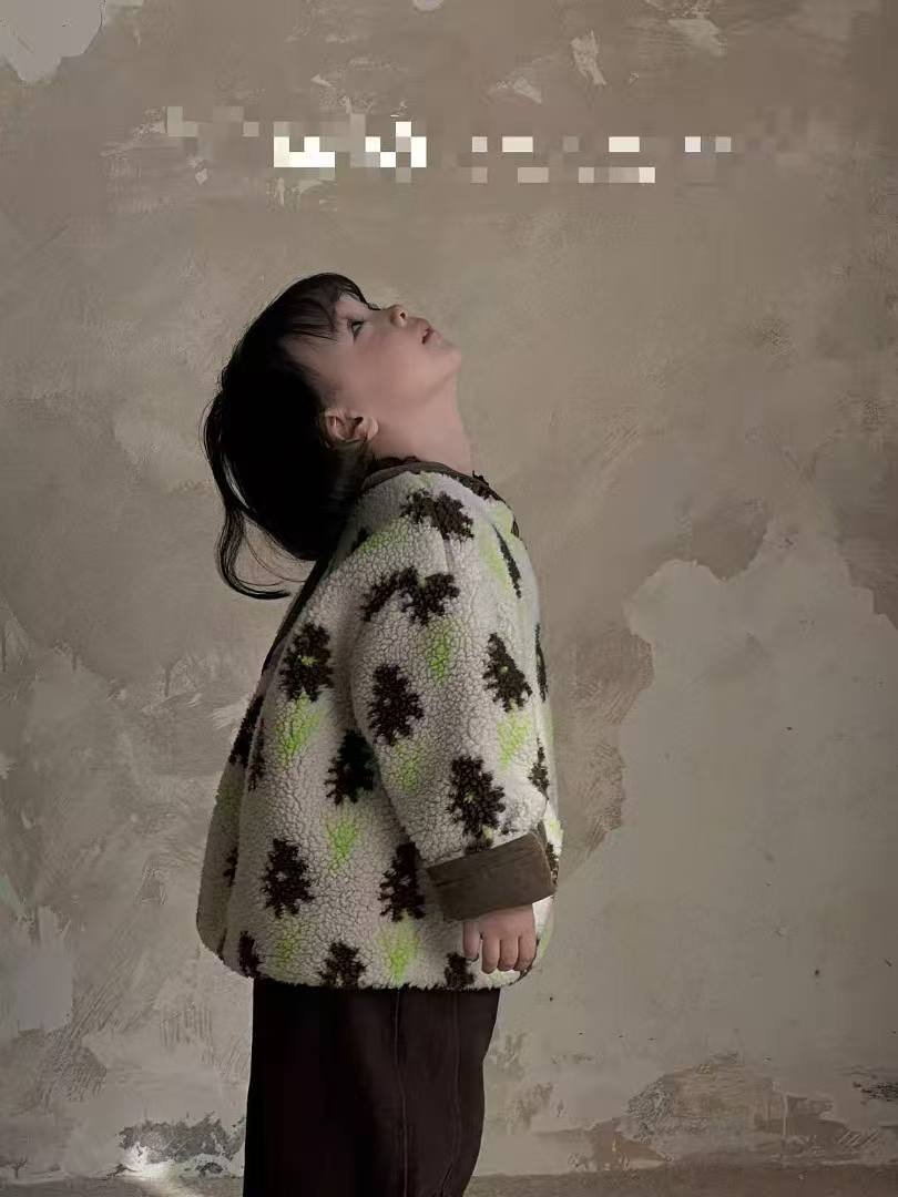 花花外套加打底两件套