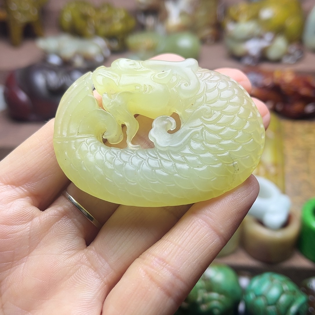 白玉菩提吊坠168。。