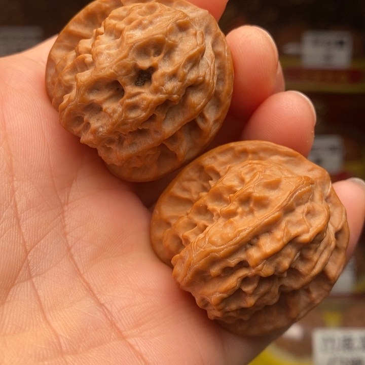 吊坠文玩核桃野狼38