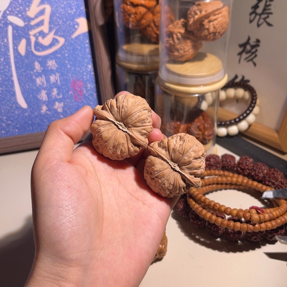 把件文玩核桃41南瓜墩