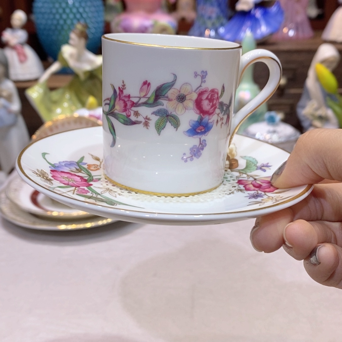 瓷片美呀美呀美呀美杯碟后配