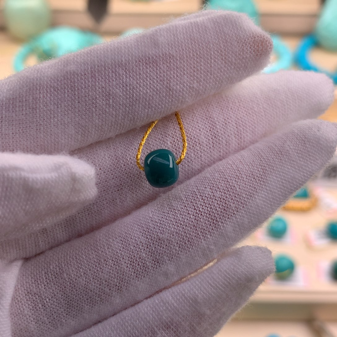 绿松石珠宝奇石未镶嵌淳**院