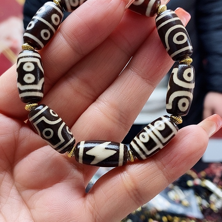 玛瑙/玉髓颈饰合金