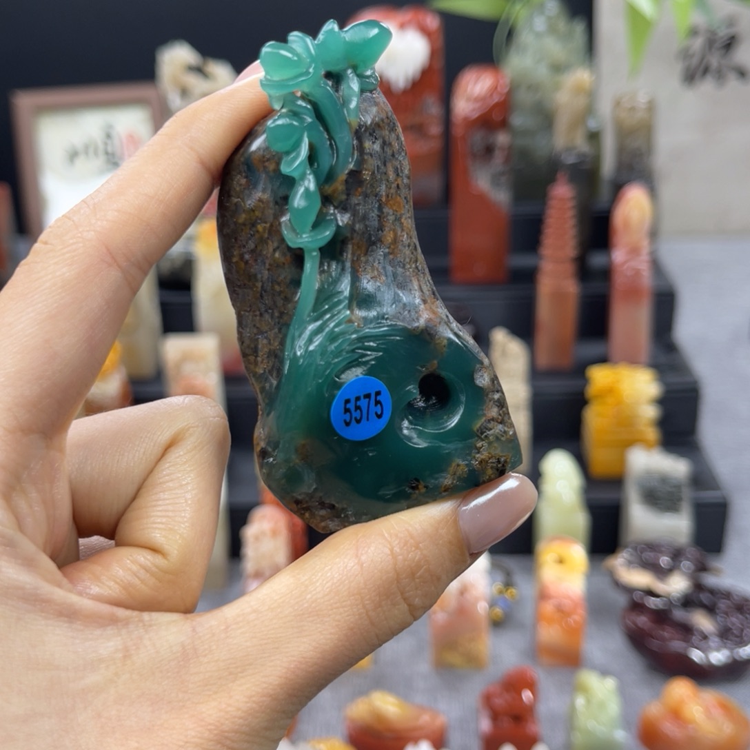 1***6印石寿山石5575。            