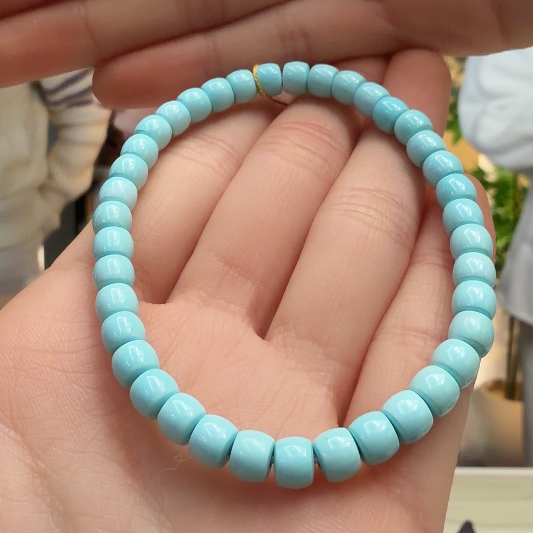 绿松石未镶嵌颈饰