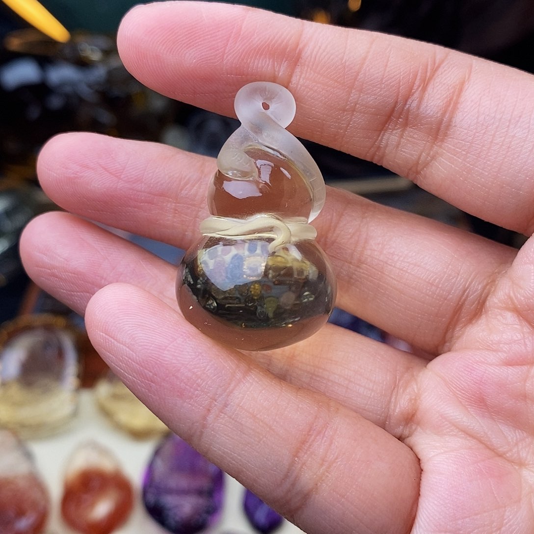 水晶吊坠未镶嵌吊坠