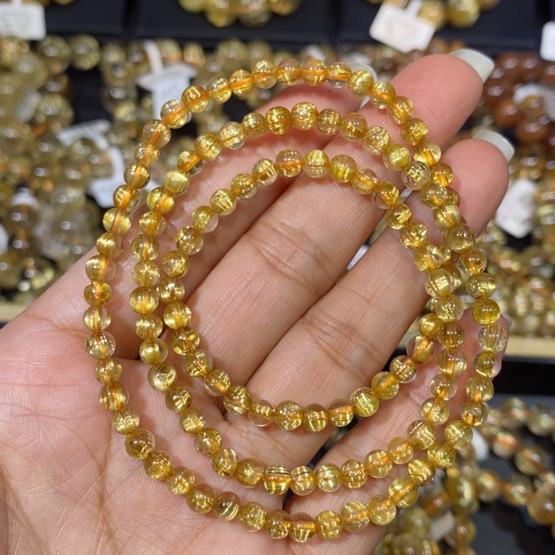 水晶手链未镶嵌4.8mm手链