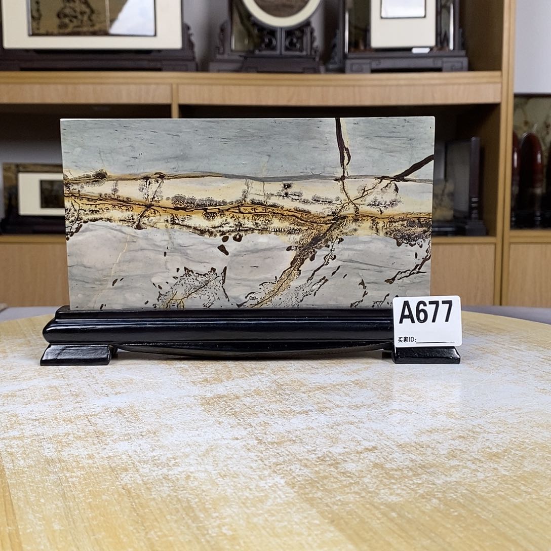 昌化石印石广西国画石摆件