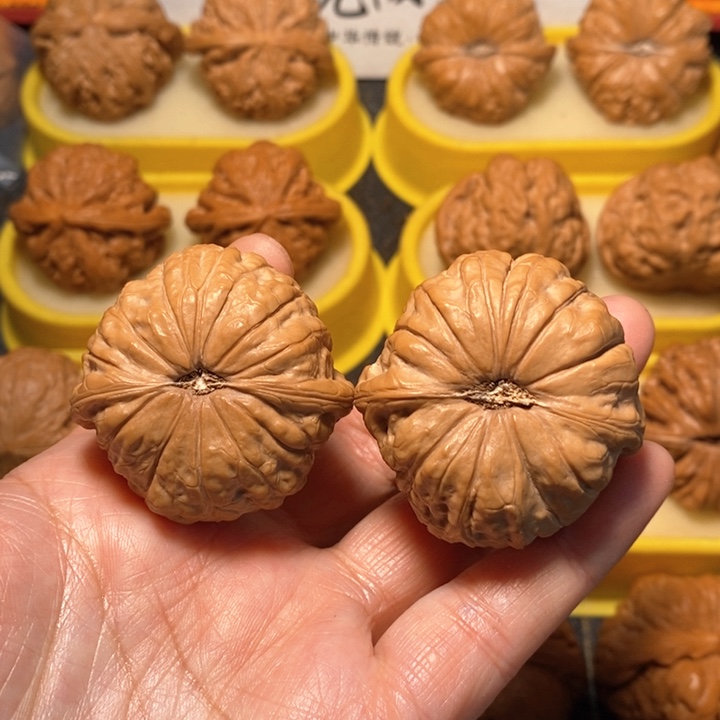 文玩核桃把件南瓜墩 41 42