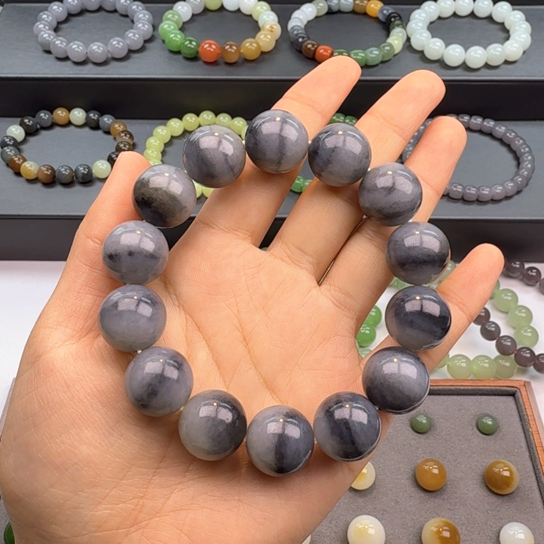 和田玉手串未镶嵌