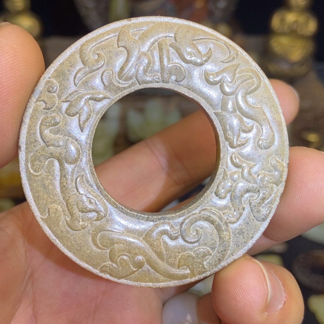 和田玉（糖玉）未镶嵌挂件