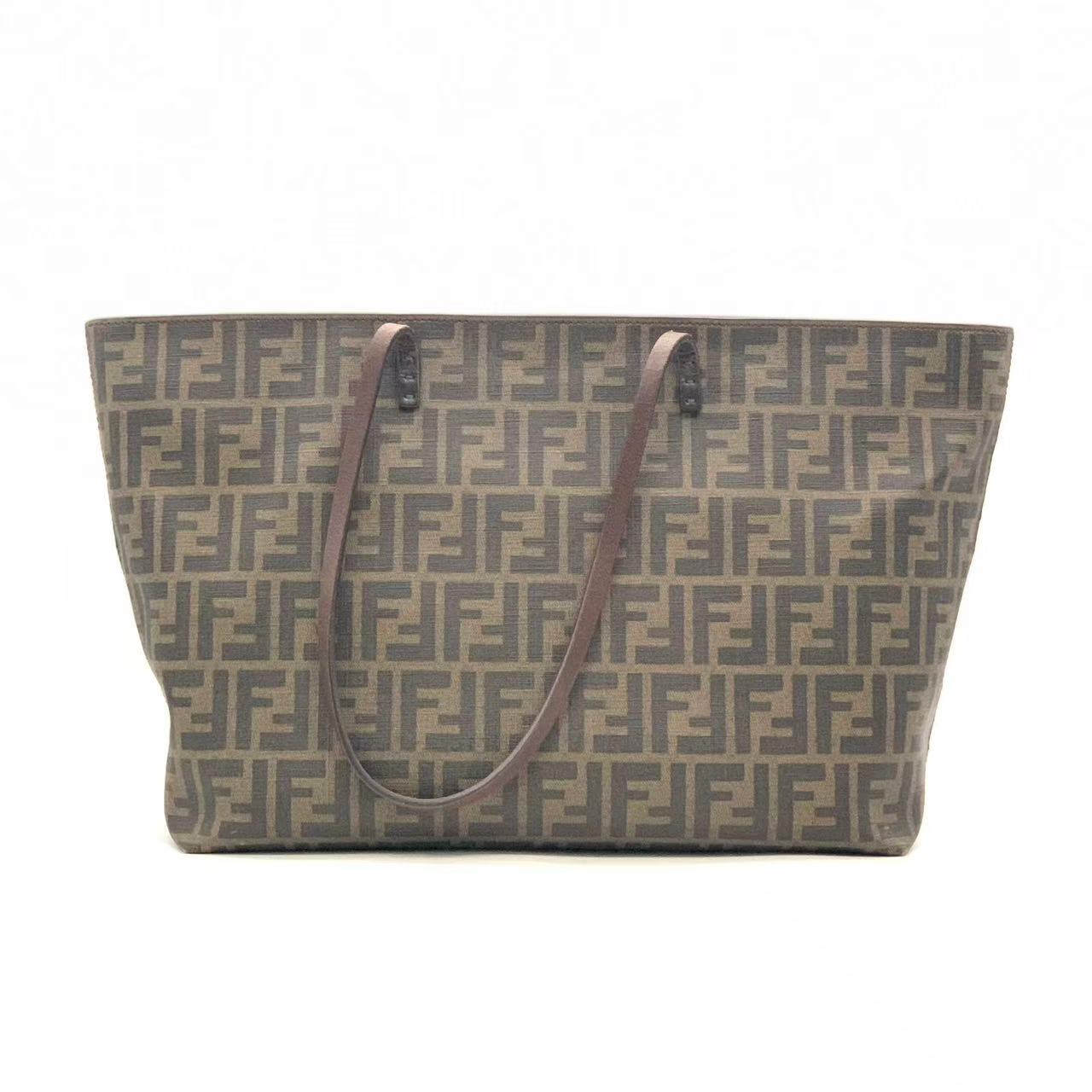 95新 FENDI/芬迪 老花托特包