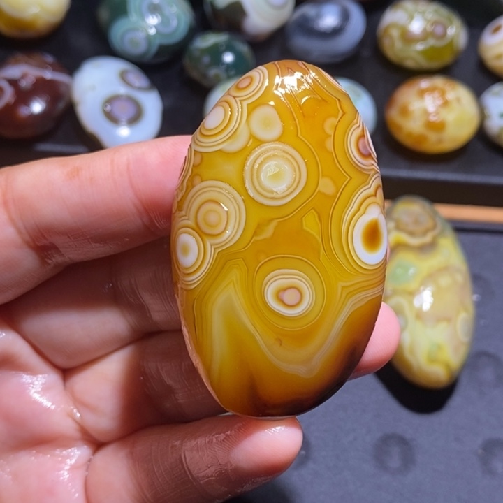 未镶嵌玛瑙/玉髓珠宝半成品127