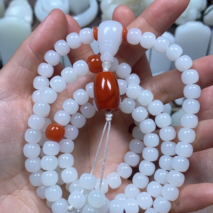 和田玉挂件未镶嵌S***柱