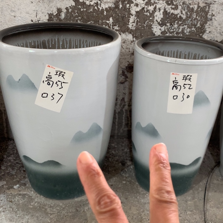 【闪购商品】红陶陶瓷花盆默认瑕疵