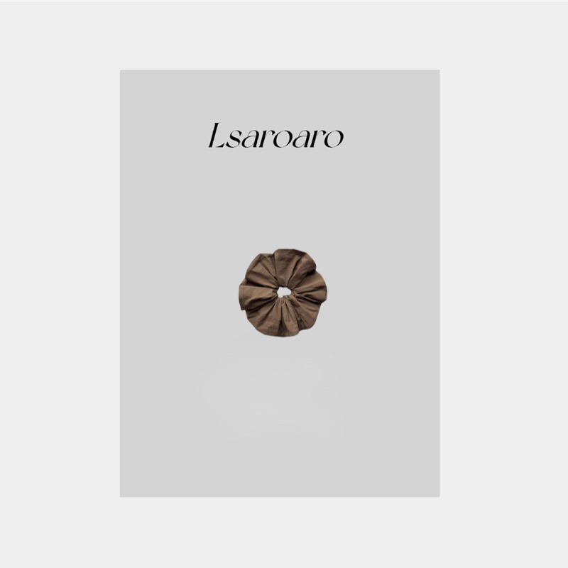 【里物Lsaroaro】小众款韩国发饰简约百搭慵懒气质加宽纯色发圈