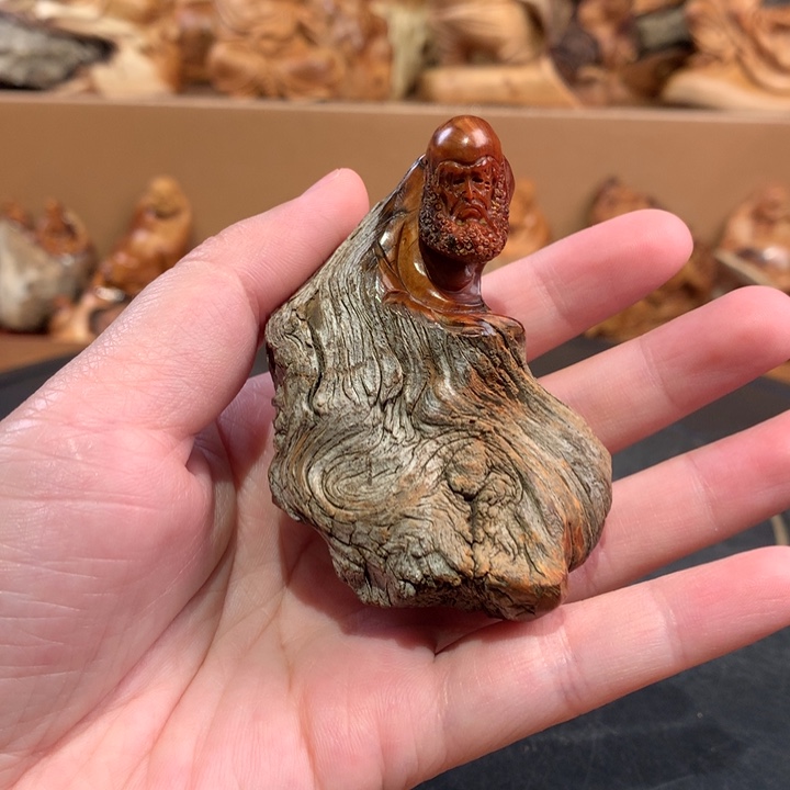 柏木（崖柏）根雕摆件