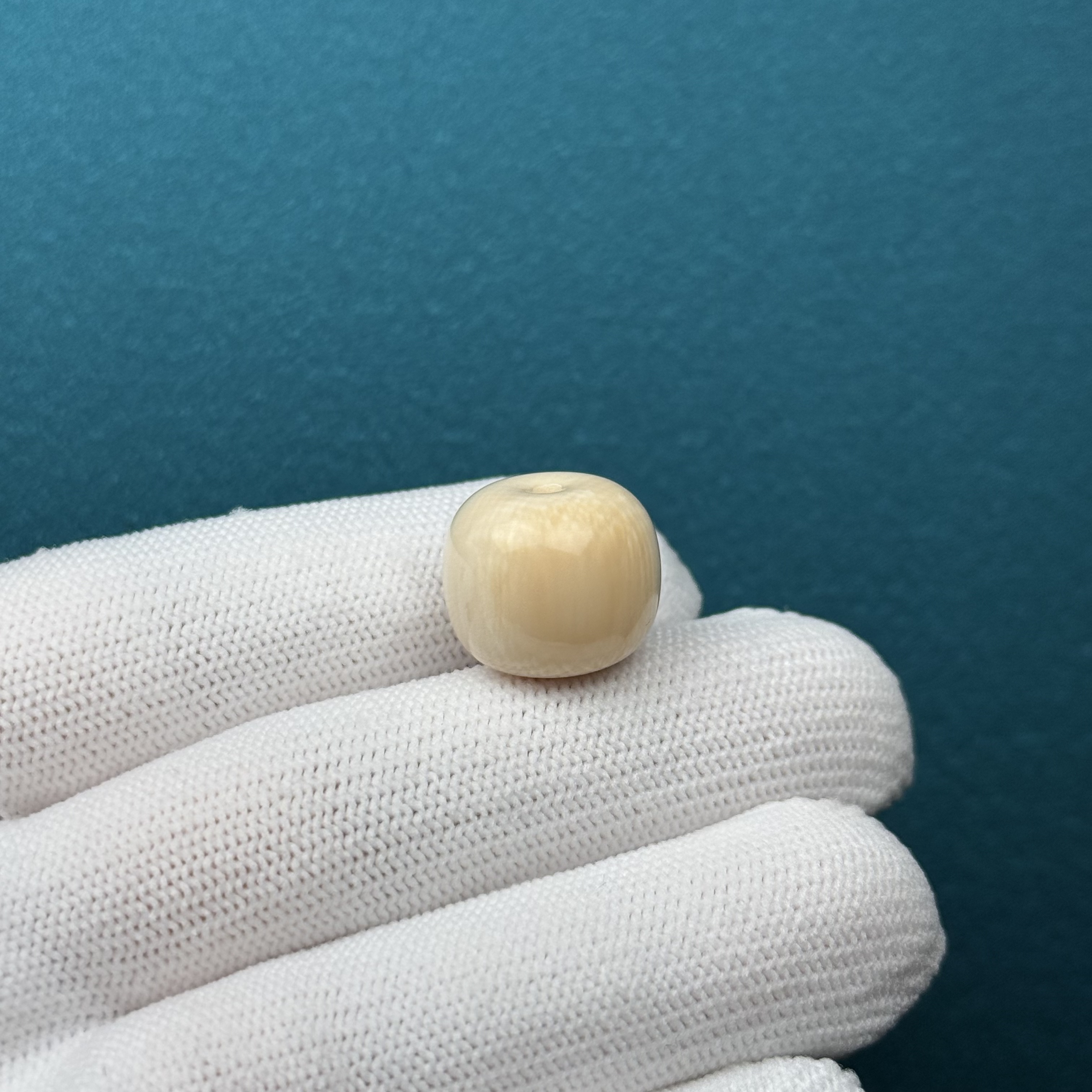 D49-57天然猛犸牙 墩子15.9x13.4mm支持复检假一罚十