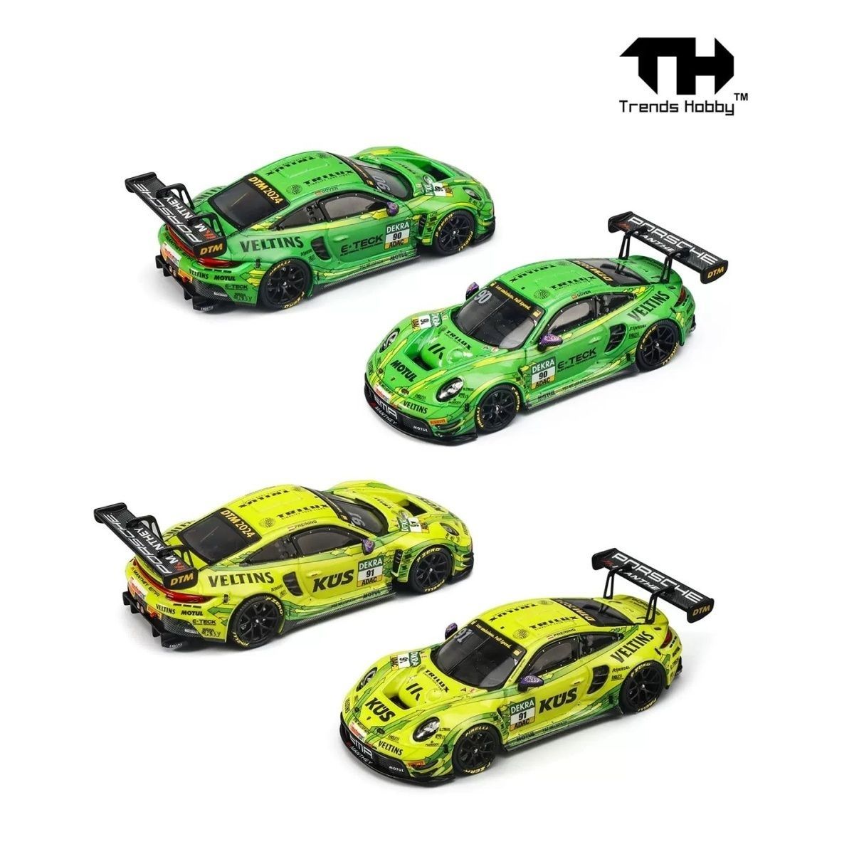 【现货】TH Trends Hobby1/64保时捷911GT3R-DTM2024合金汽车模型