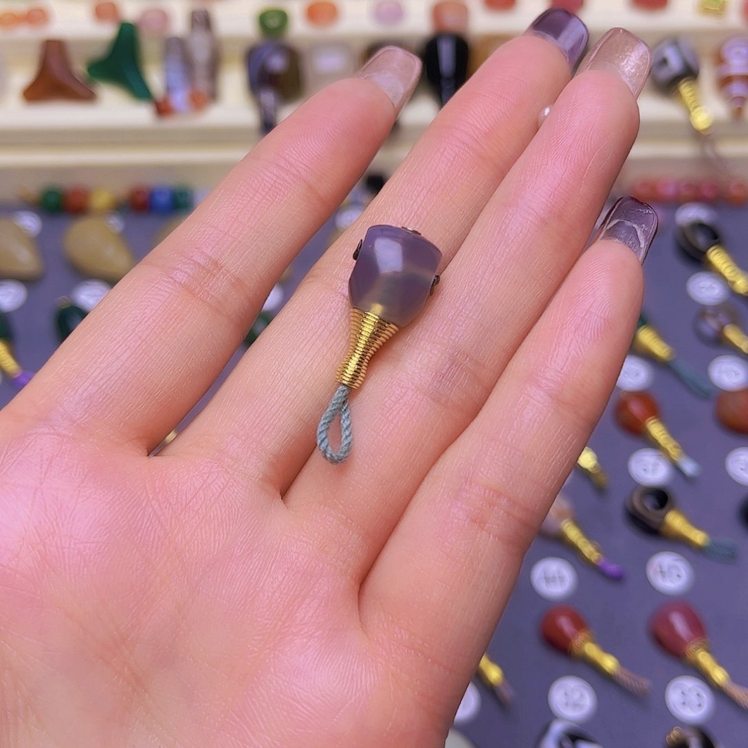 玛瑙/玉髓隔珠未镶嵌