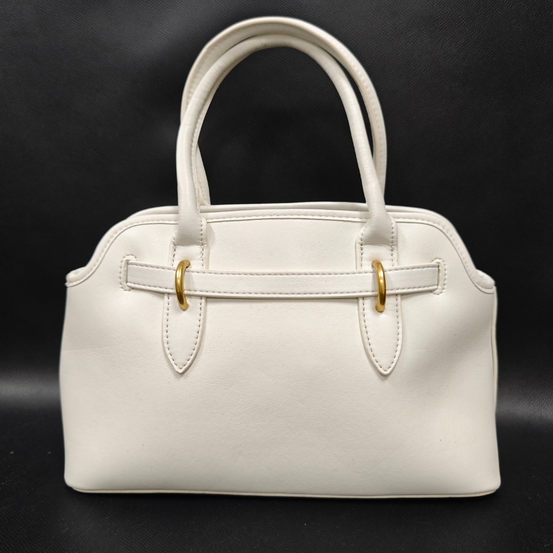 SMVP 高定奢品 潮流真皮新款女包斜跨包飞行 0578 白色 贝壳