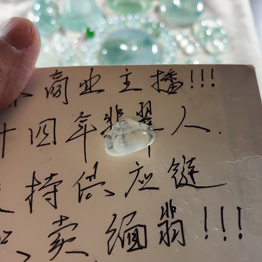 咕****翡翠未镶嵌颈饰翡翠