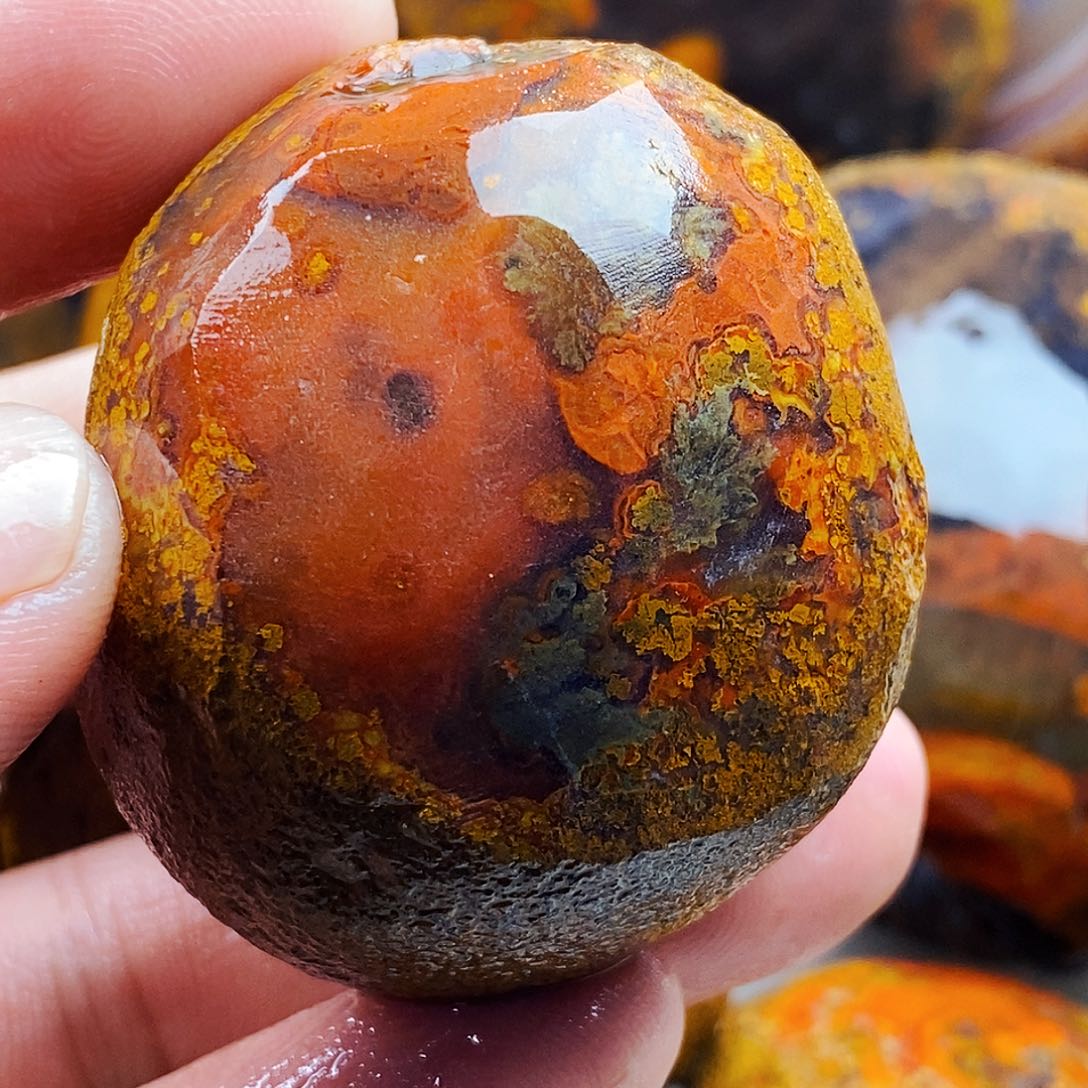 骑***t定制玛瑙足银镀金镶嵌战国红