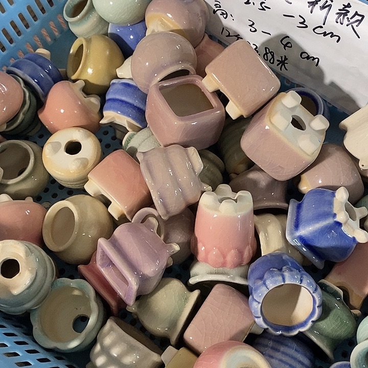 红陶【满10米包邮默认微瑕疵】6个浮力