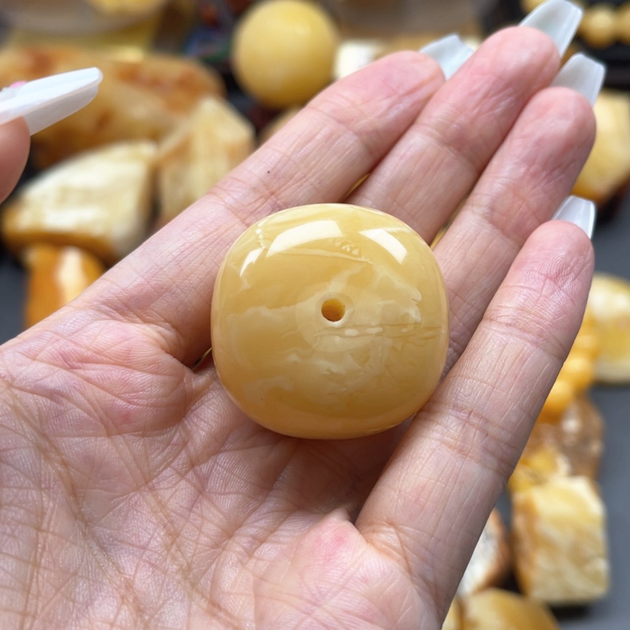 【闪购商品】未镶嵌定制琥珀天然琥珀蜜蜡原石定制