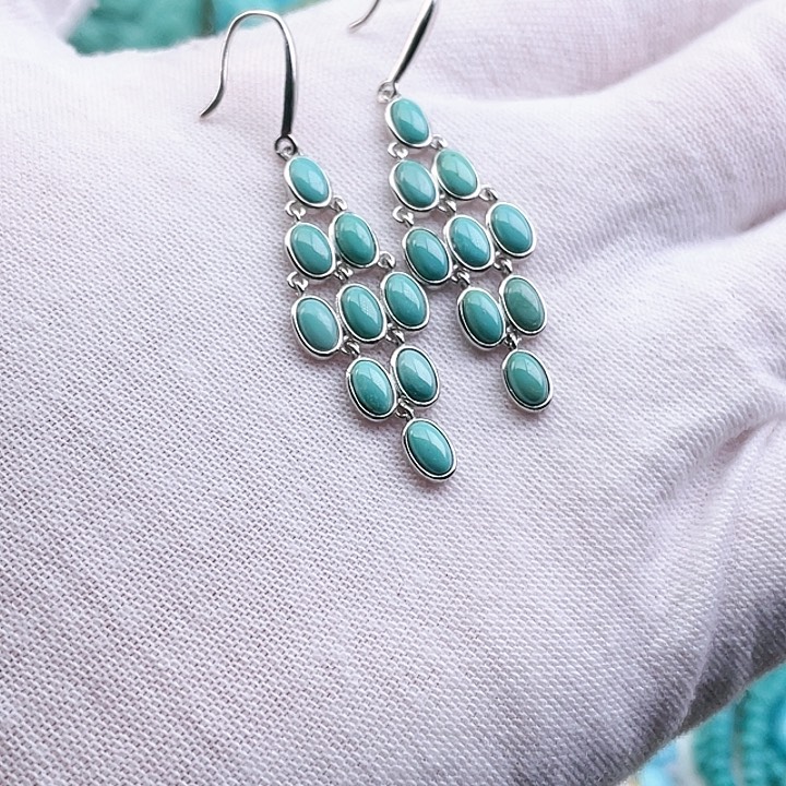 绿松石其它银S925镶嵌