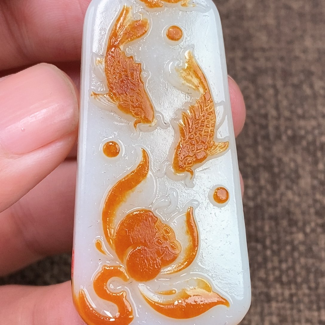 和田玉挂件未镶嵌