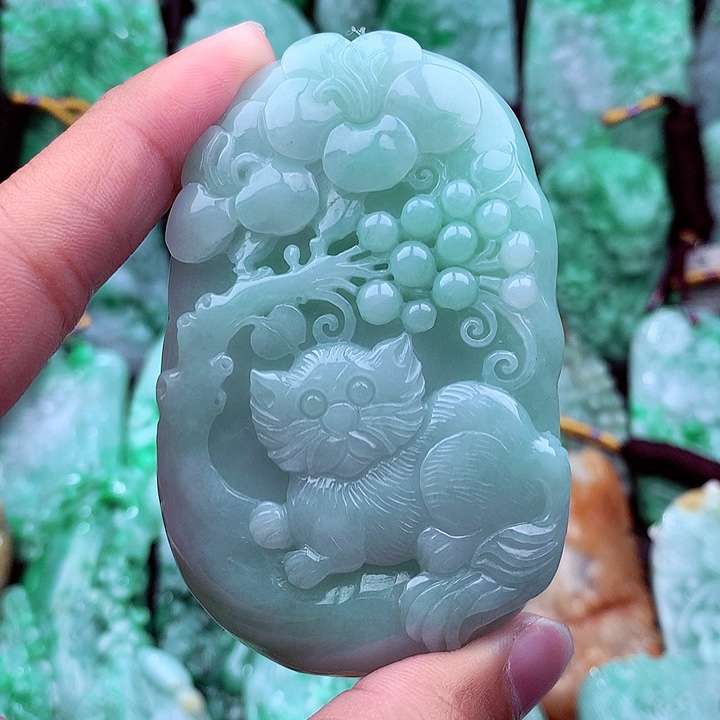 翡翠吊坠(不含链)未镶嵌