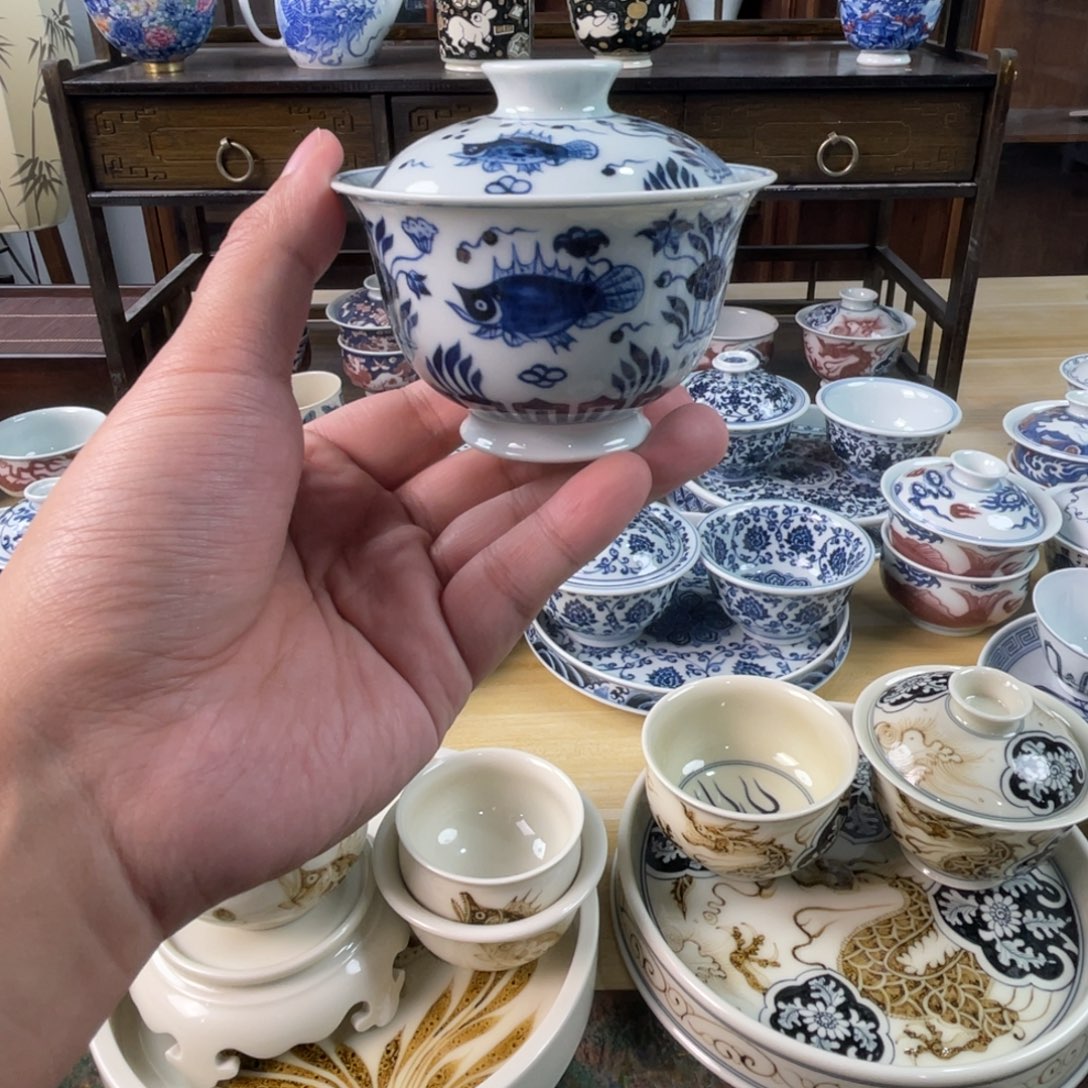 景德镇手工手绘茶具