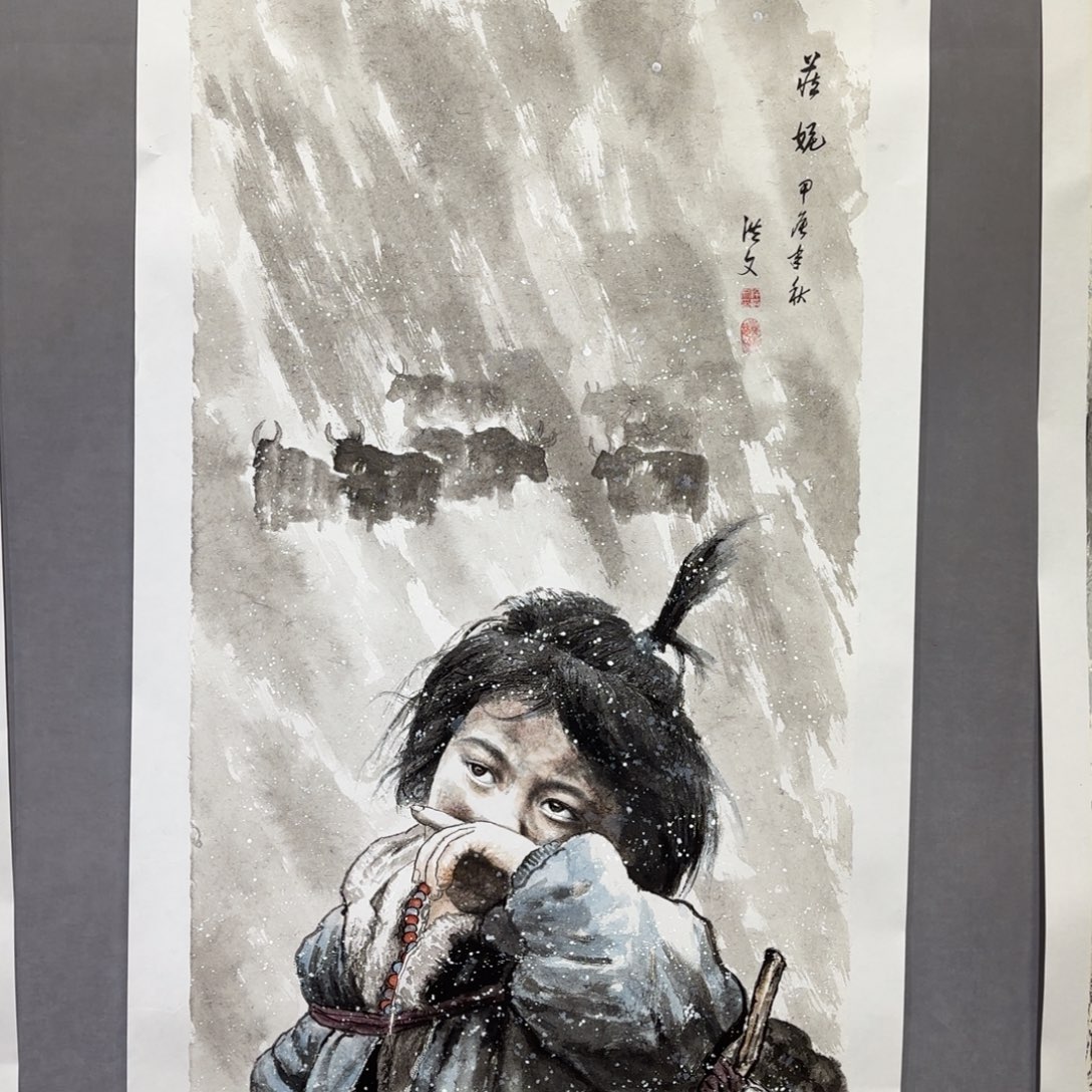 国画国画纯手绘作品请放心去藏