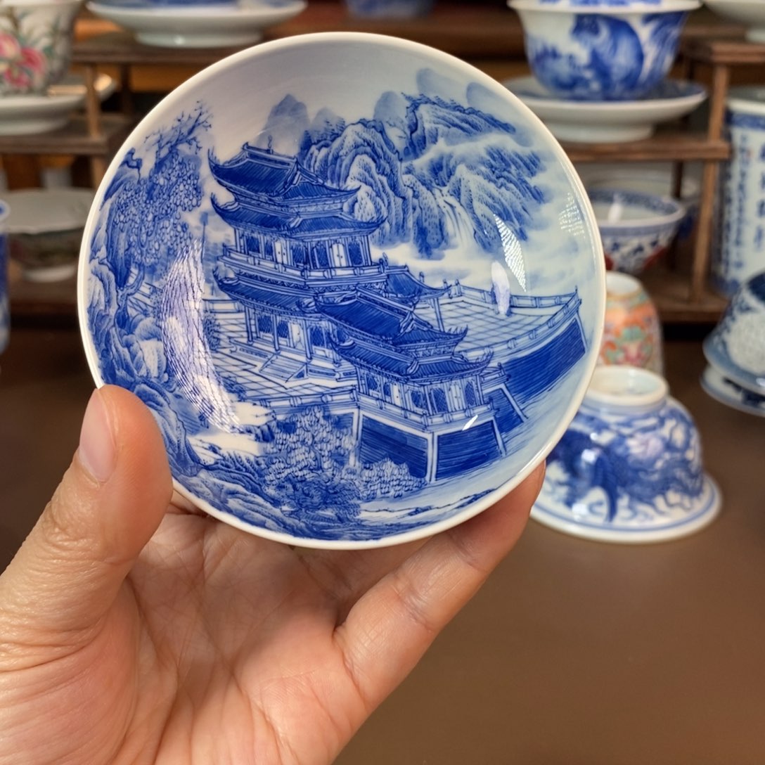 景德镇陶瓷手工手绘