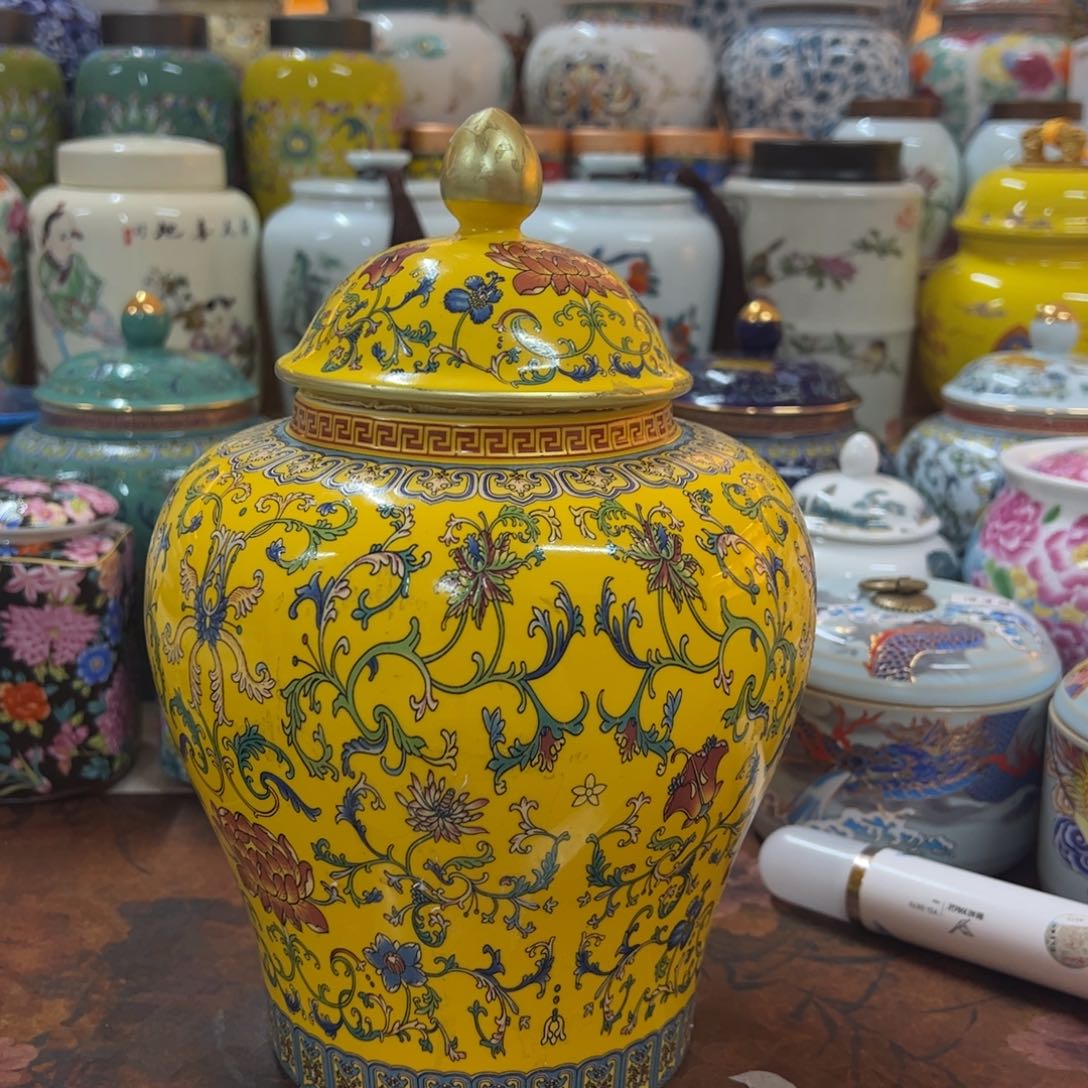 高端款家用茶叶罐