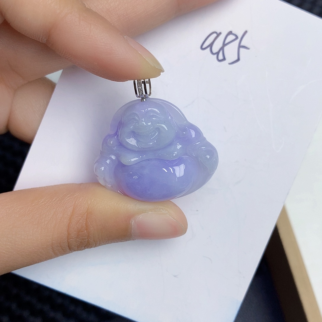 翡翠颈饰18K金镶嵌1245789