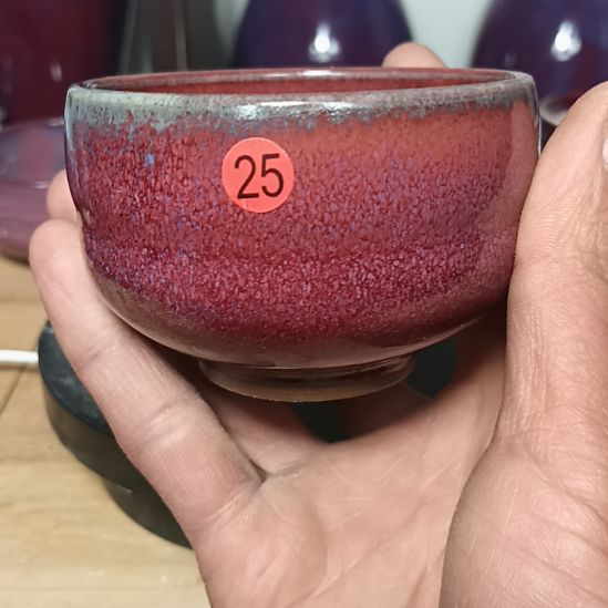 杯钧瓷杯子，纯手工制作