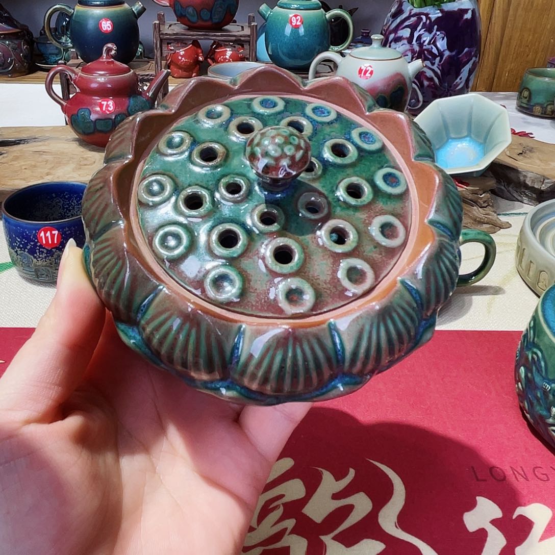 壶禹州钧瓷艺术作品