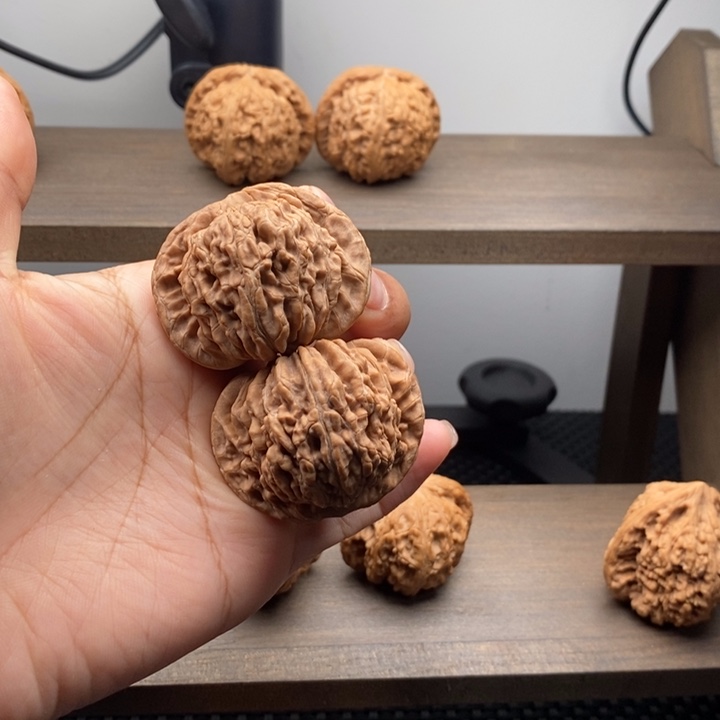 文玩核桃把件四座楼