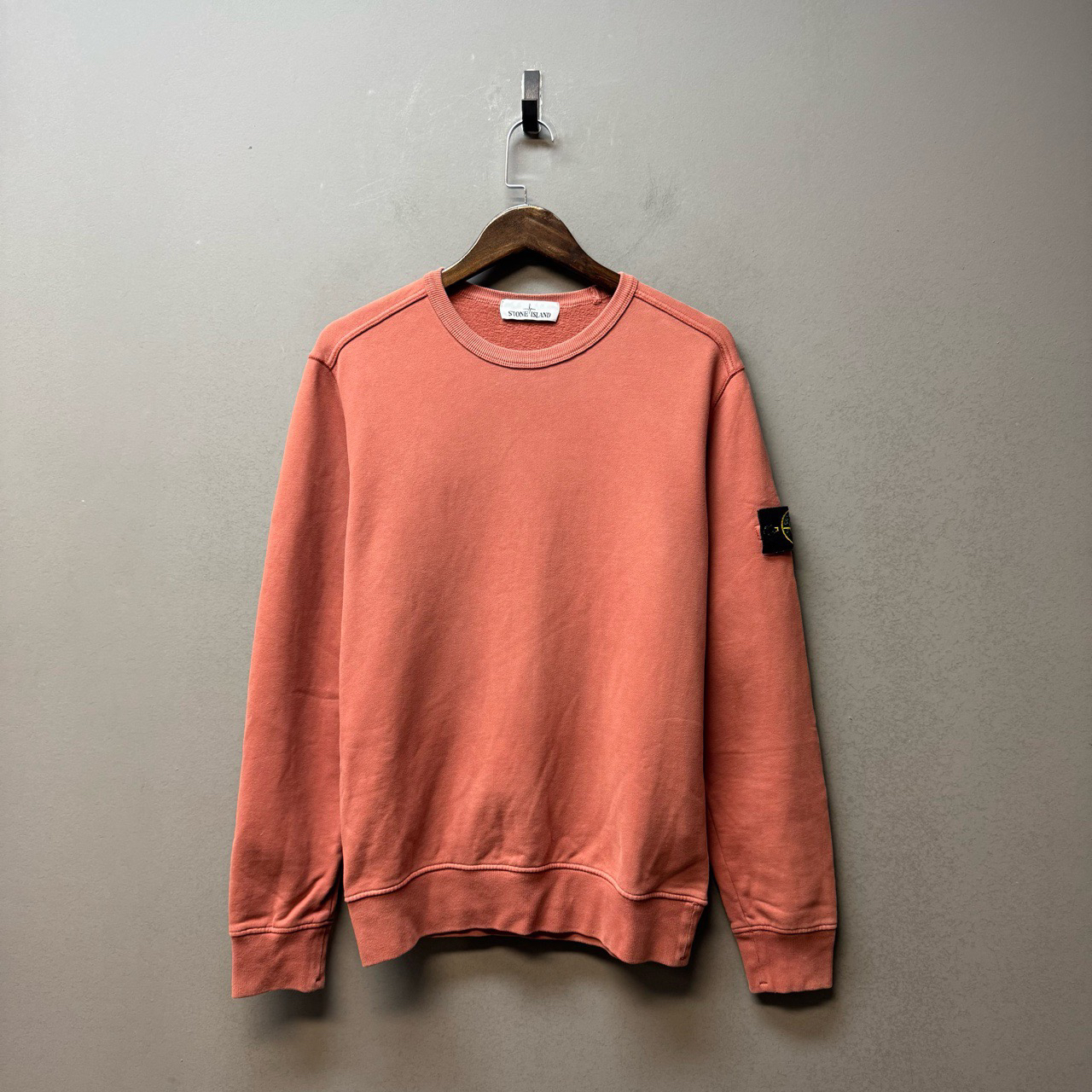 一口价 Stone island 石头岛/04892/红色卫衣 M码 S级
