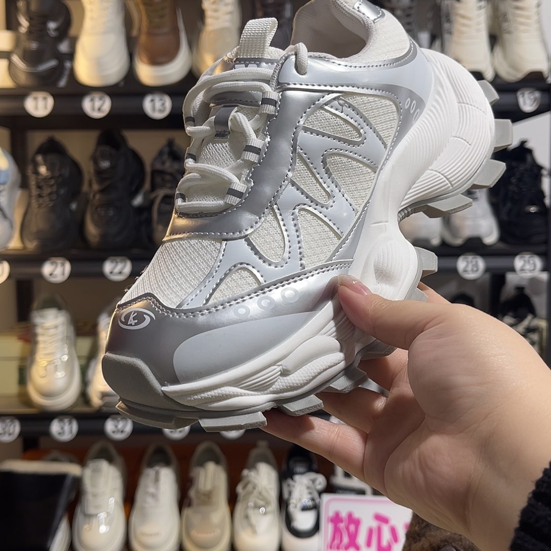 鱼嘴鞋单鞋37老爹鞋